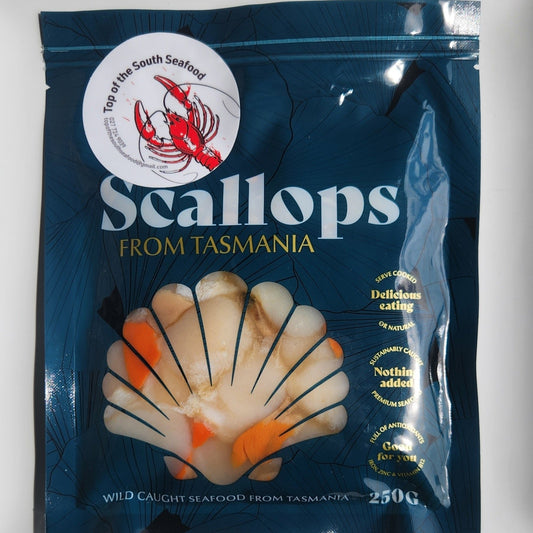 Tasmanian Scallops 250g